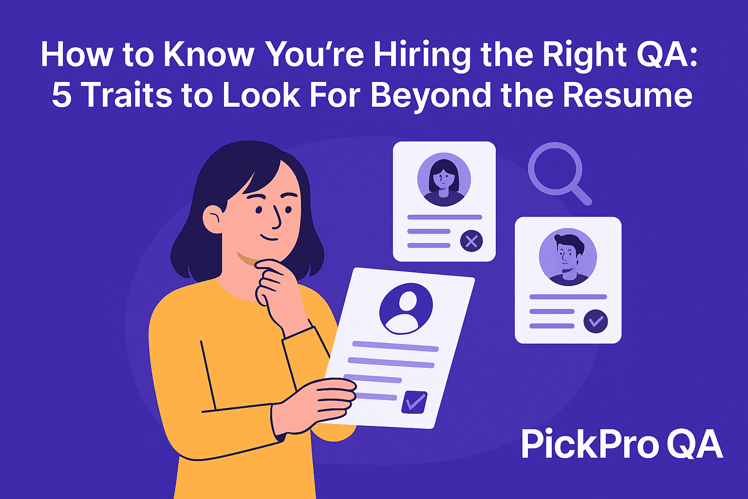 How to Know You’re Hiring the Right QA: 5 Traits to Look For Beyond the Resume